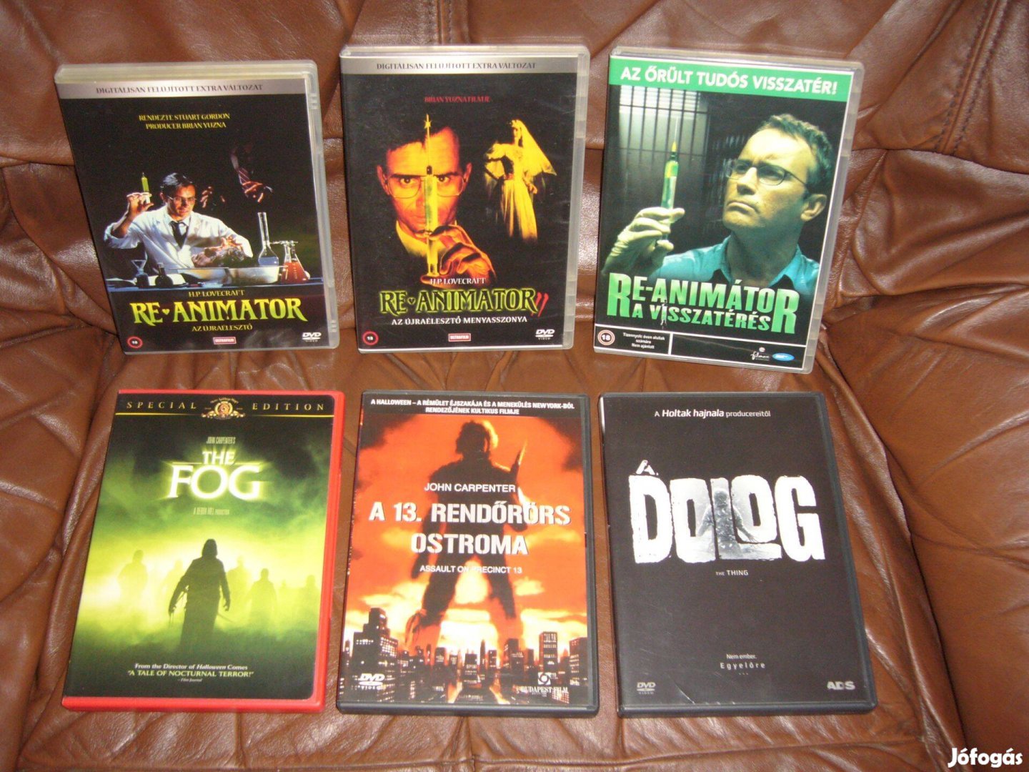 Horror - Thriller dvd - blu-ray filmek Cserélhetők másra !