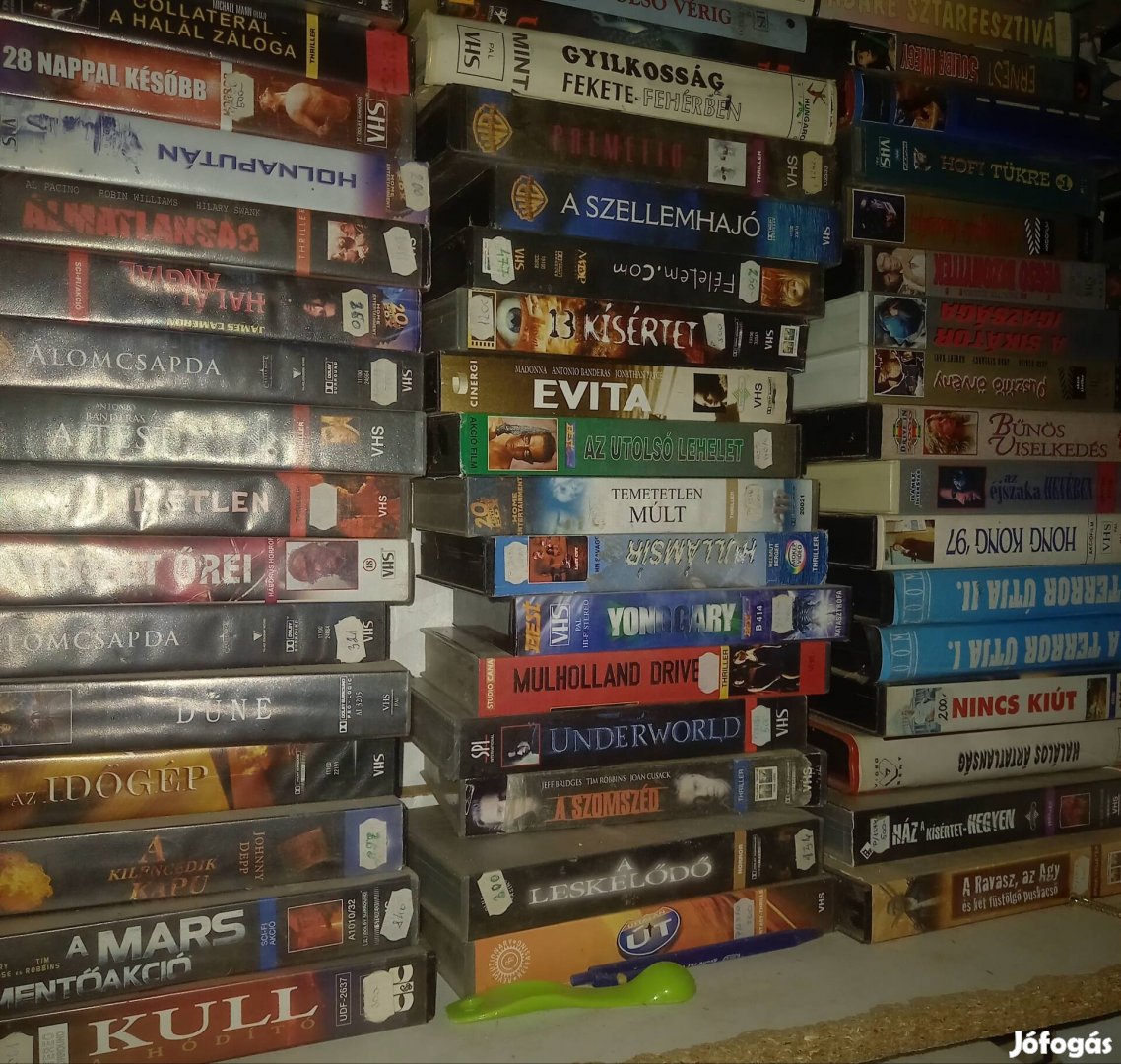 Horror/thriller vhs filmek II.