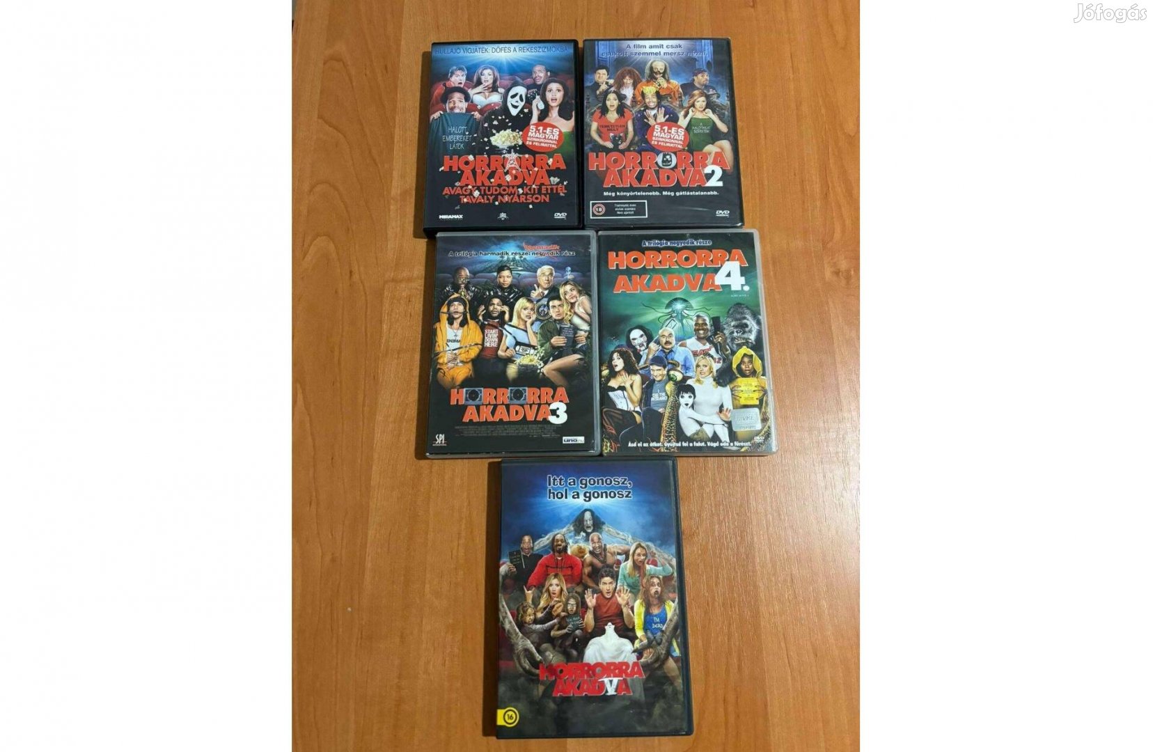 Horrorra Akadva eredeti 1-5 DVD gyűjtemény