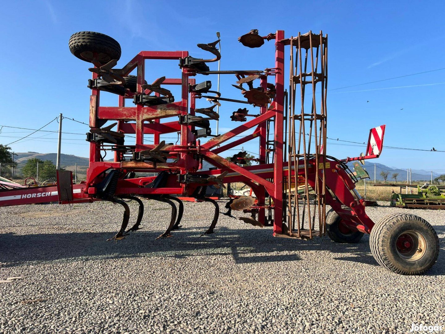 Horsch Terrano 6 FX altalajlazító - 6m ,tárcsákkal és görgőkkel +Video