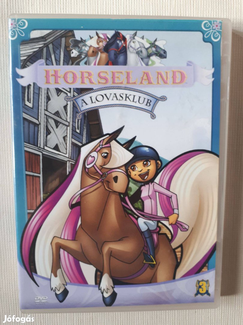 Horseland, a lovasklub 3. DVD (posta 510 Ft)