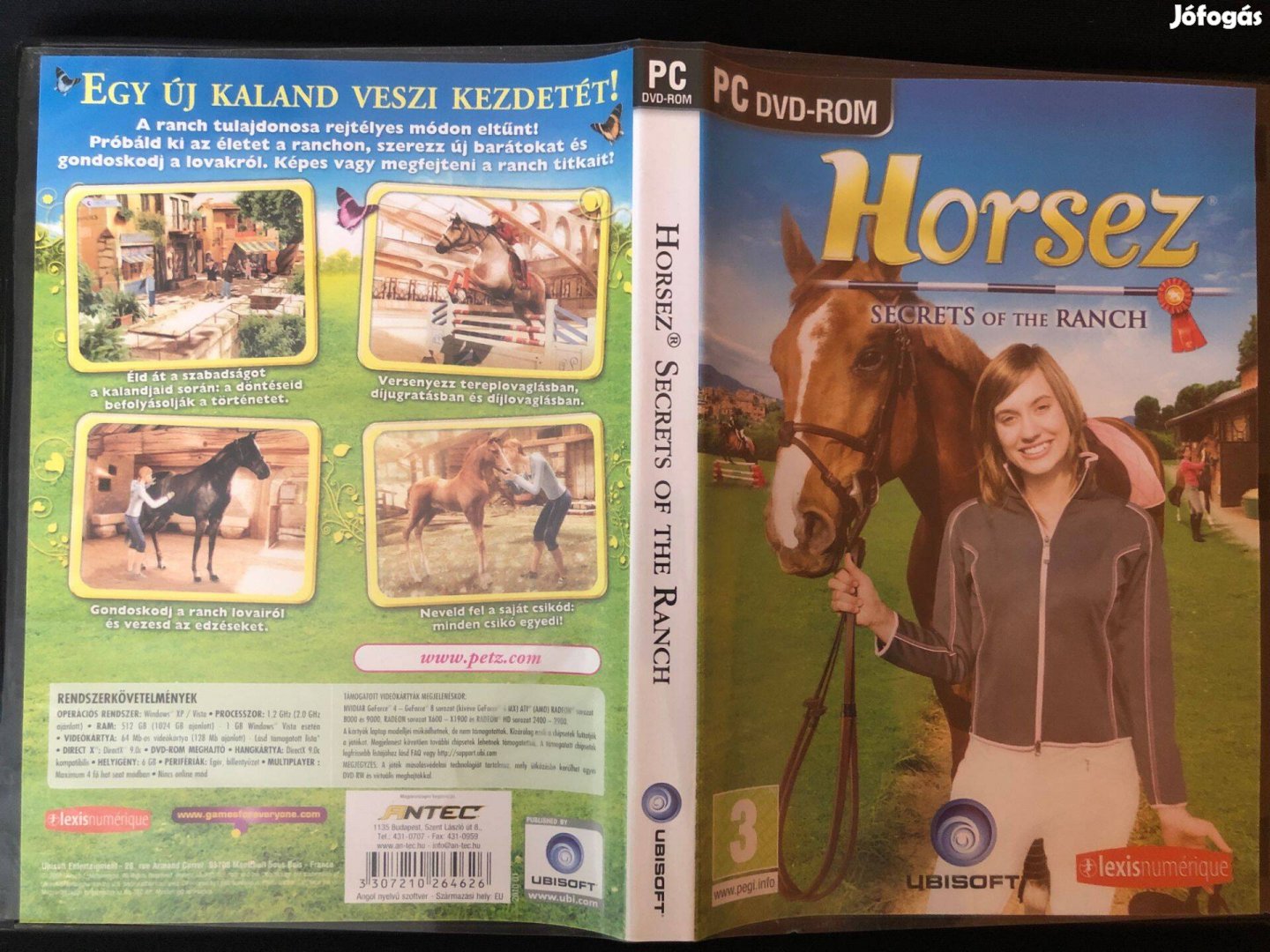 Horsez Secrets of the Ranch PC játék (karcmentes, magyar nyelvű)
