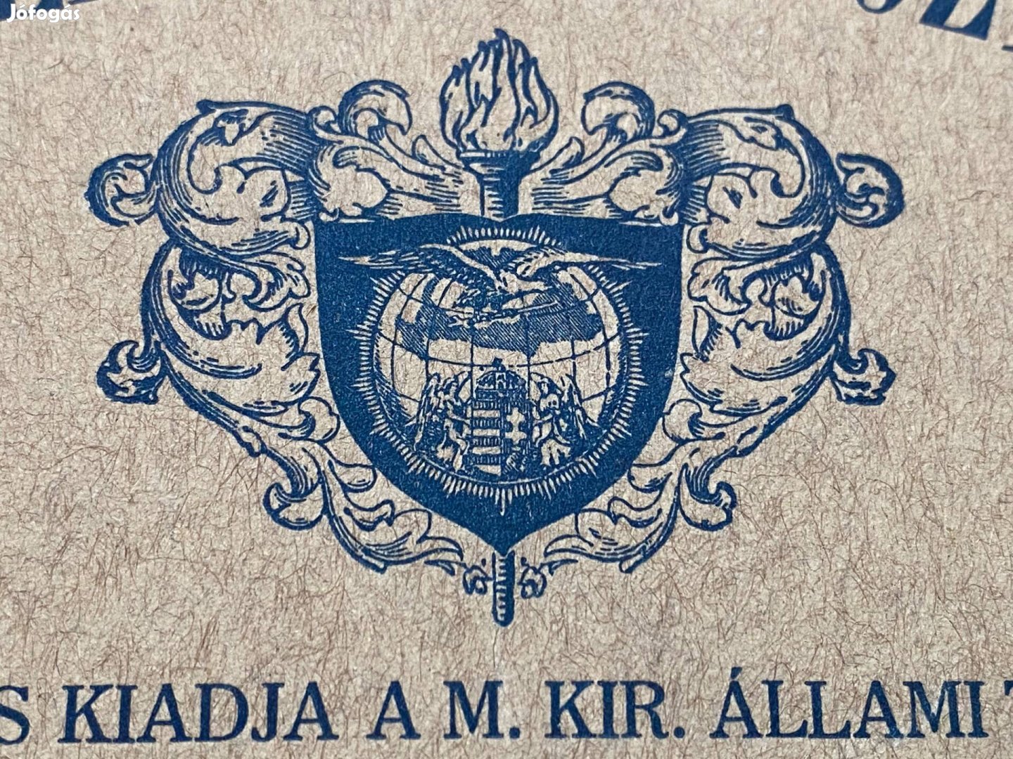 Horthy éra - Térképészeti közlöny - 1930 (ritkaság)