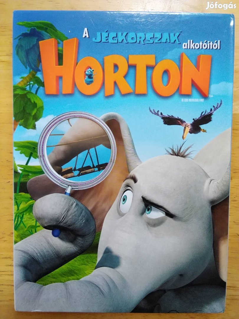 Horton papirfeknis újszerű dvd 