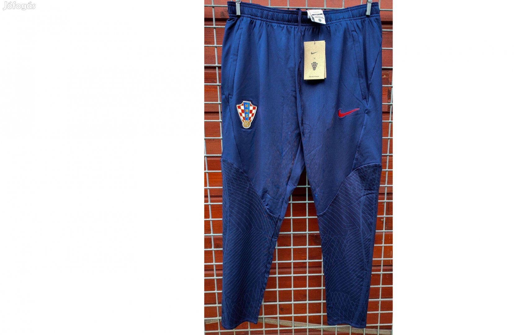 Horvát válogatott eredeti Nike kék hosszú nadrág (XL-es)