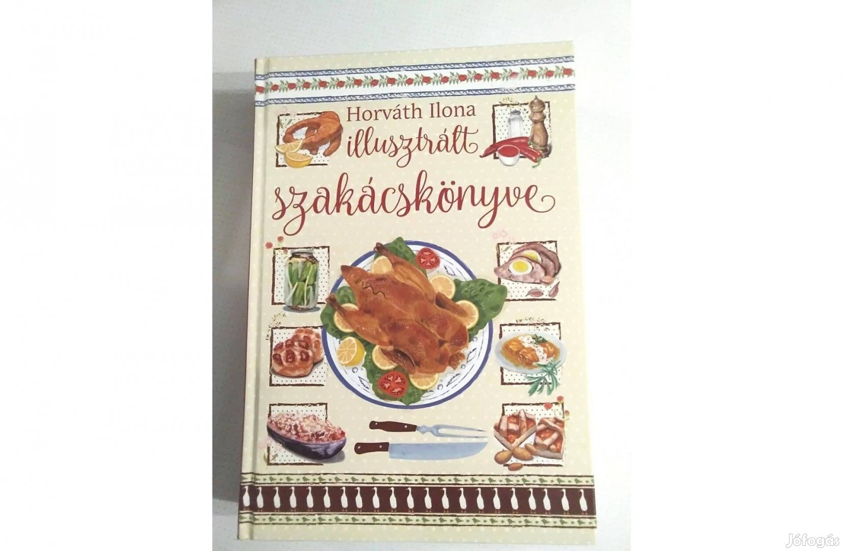 Horváth Ilona illusztrált szakácskönyve ajándékozható állapotban eladó