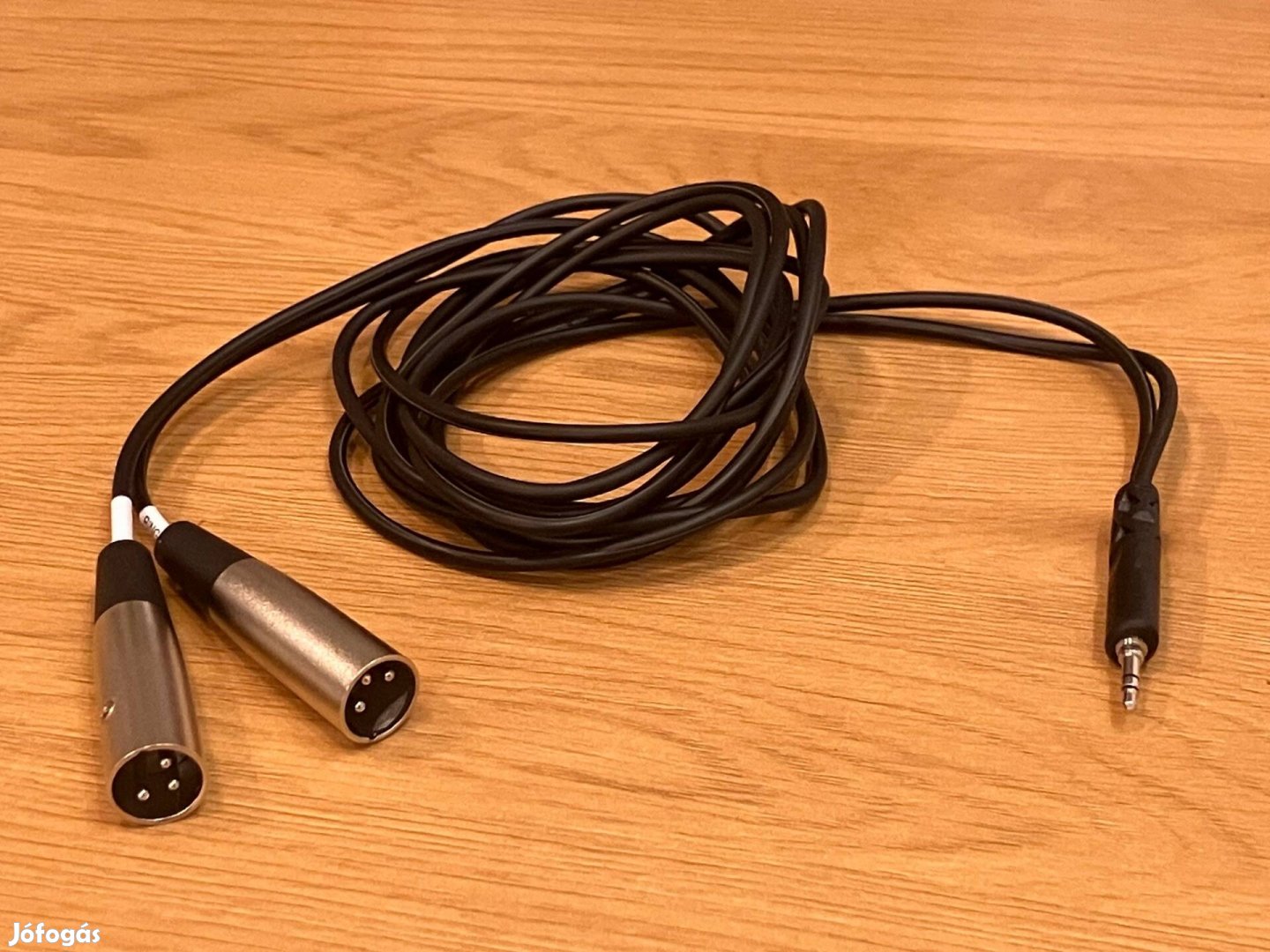 Hosa 3.5mm jack XLR Male Y kábel 2m Cyx-402M