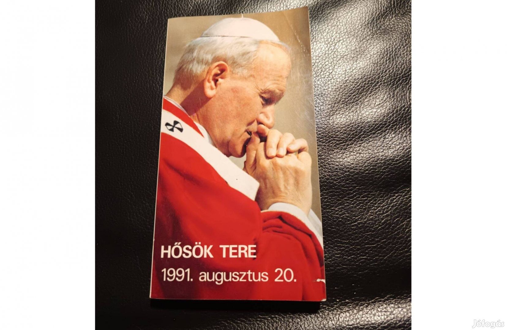 Hősök tere 1991. augusztus 20. Szentmise a Szentatyával