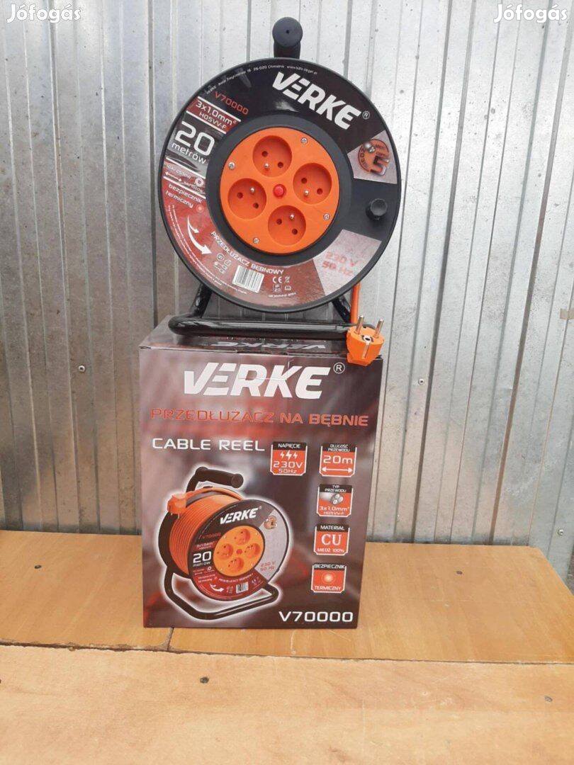 Hosszabbító kábel orsón dobbal eladó