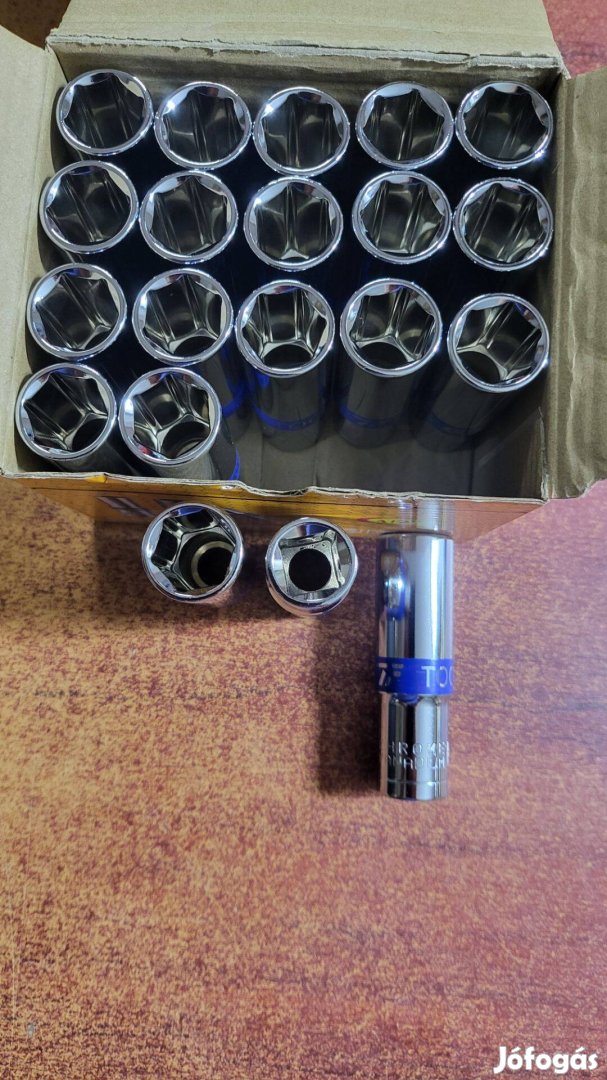 Hosszított hatszög dugókulcs 17mm / 77mm 1/2"