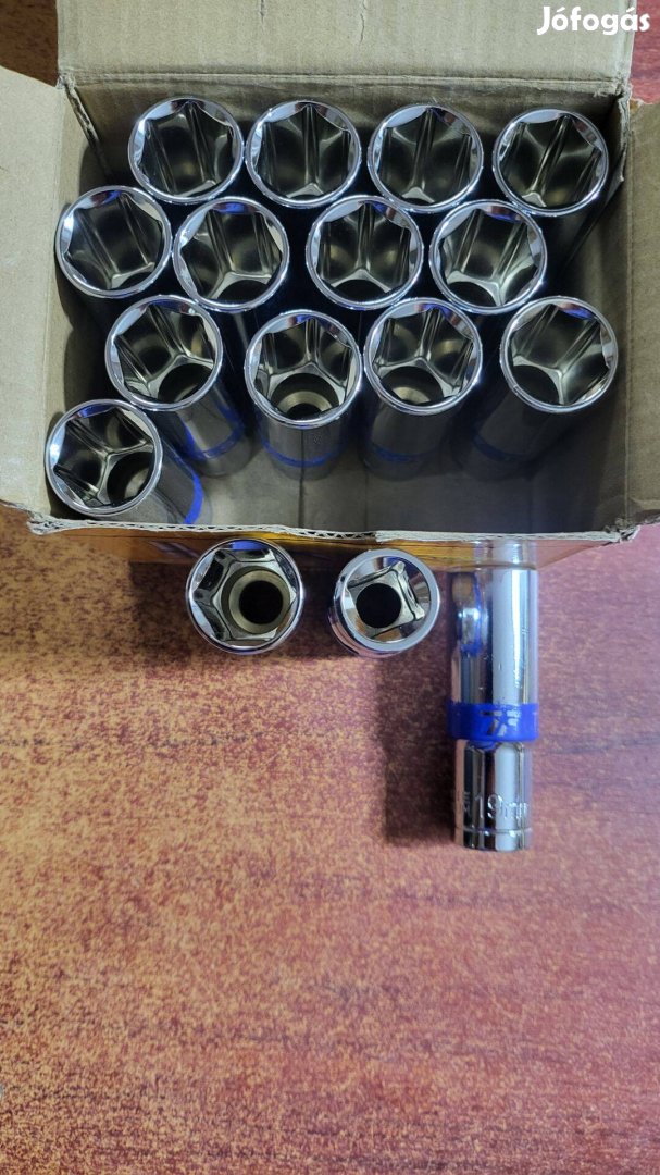 Hosszított hatszög dugókulcs 19mm / 77mm 1/2"