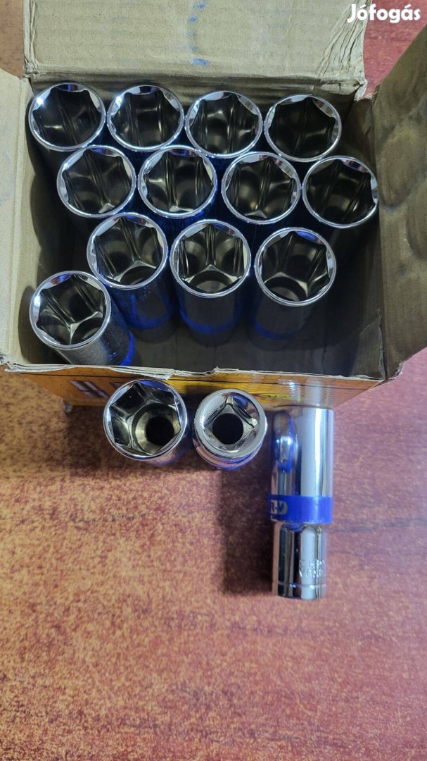 Hosszított hatszög dugókulcs 21mm / 77mm 1/2"