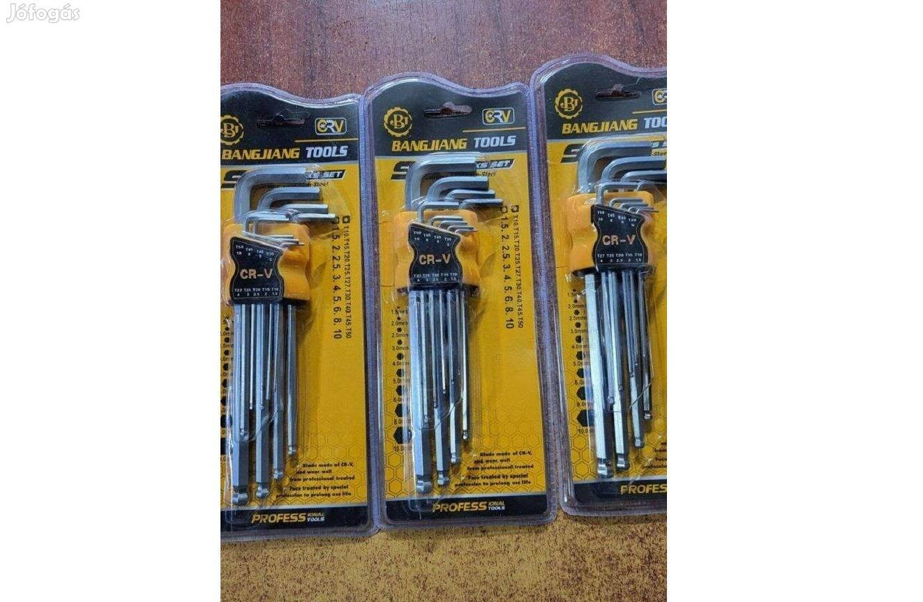 Hosszított hatszög imbuszkulcs szett 9db-os készlet