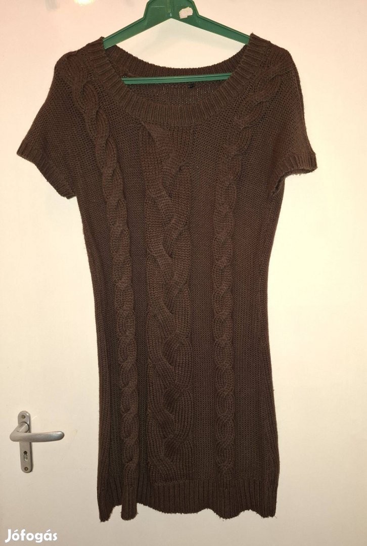 Hosszú kötött pulóver tunika S 36