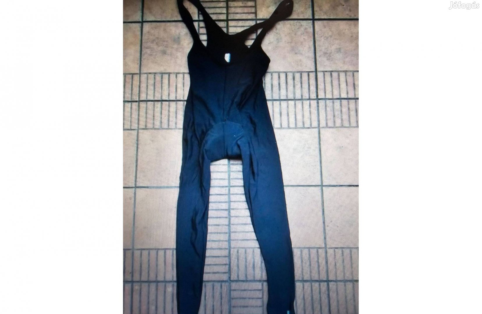 Hosszúszárú kerékpáros biciklis kantáros nadrág XL