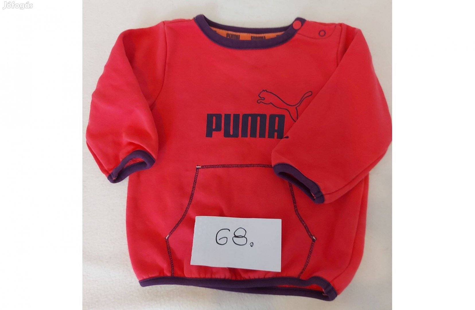 Hosszúujjú felső, unisex, 68-as méretű, Puma márkájú,