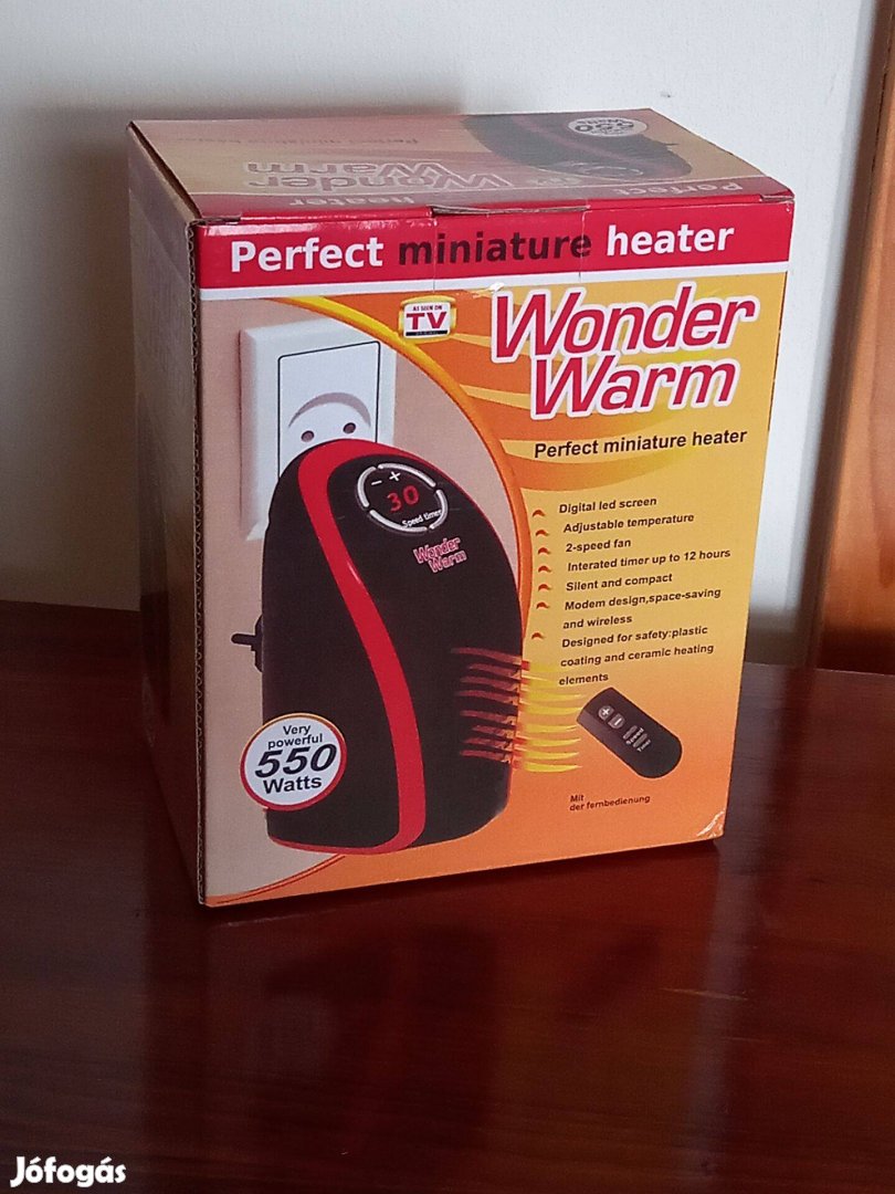 Hősugárzó Wonder Warm 550W