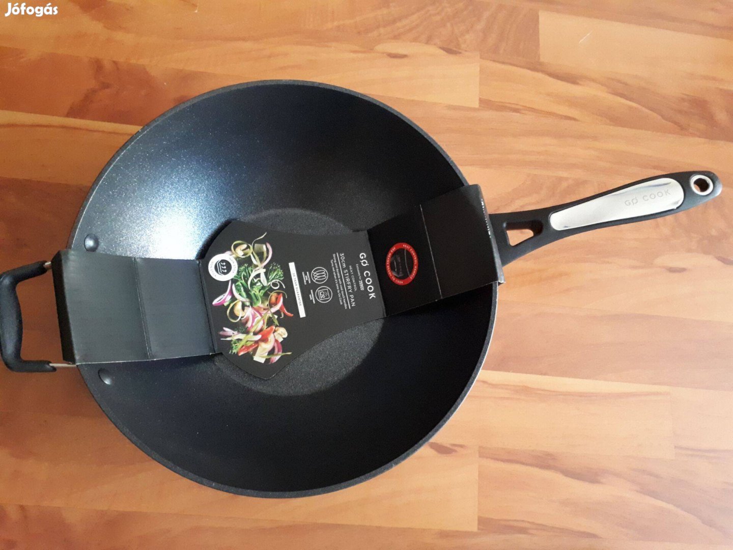 Hőszabályozós serpenyő (wok) 30 cm eladó