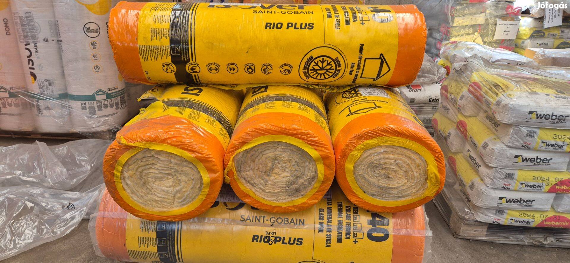 Hőszigetelő anyag Isover Rio Plus 040 Twin 10 / 5cm MPS