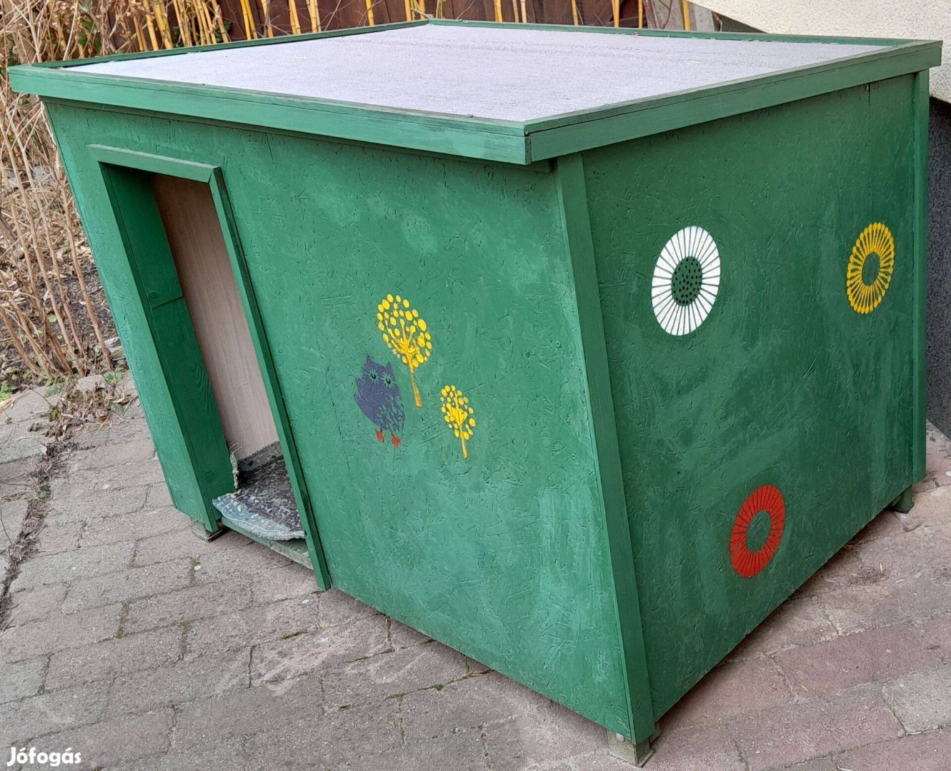 Hőszigetelt kutyaház XXL nagytestű kutyának