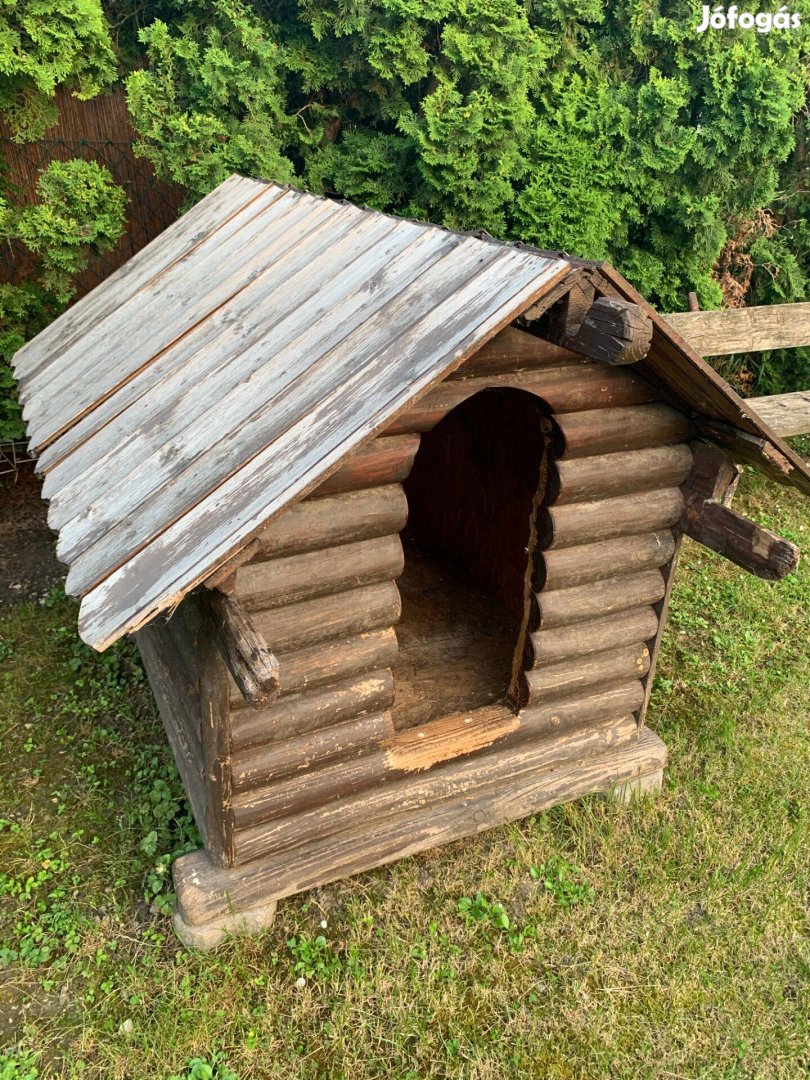 Hőszigetelt nagyméretű kutya ház, infra fűtéssel eladó