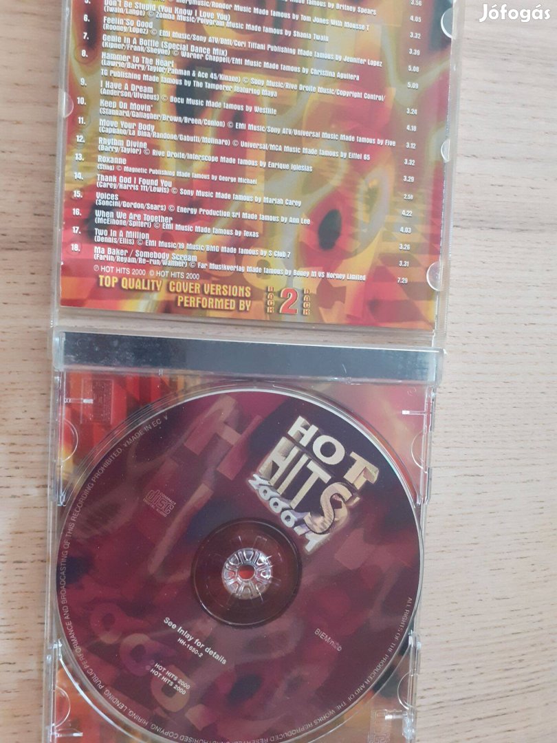 Hot Hits 2000 cd