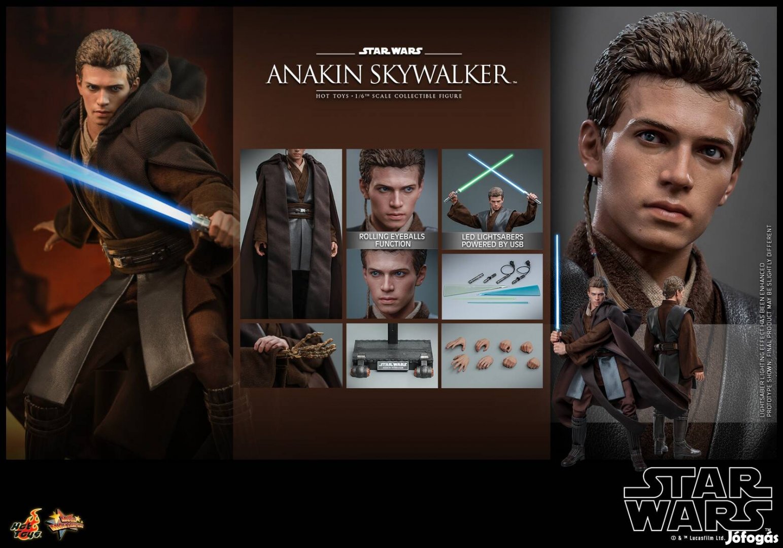 Hot Toys Star Wars mms677 Anakin Skywalker