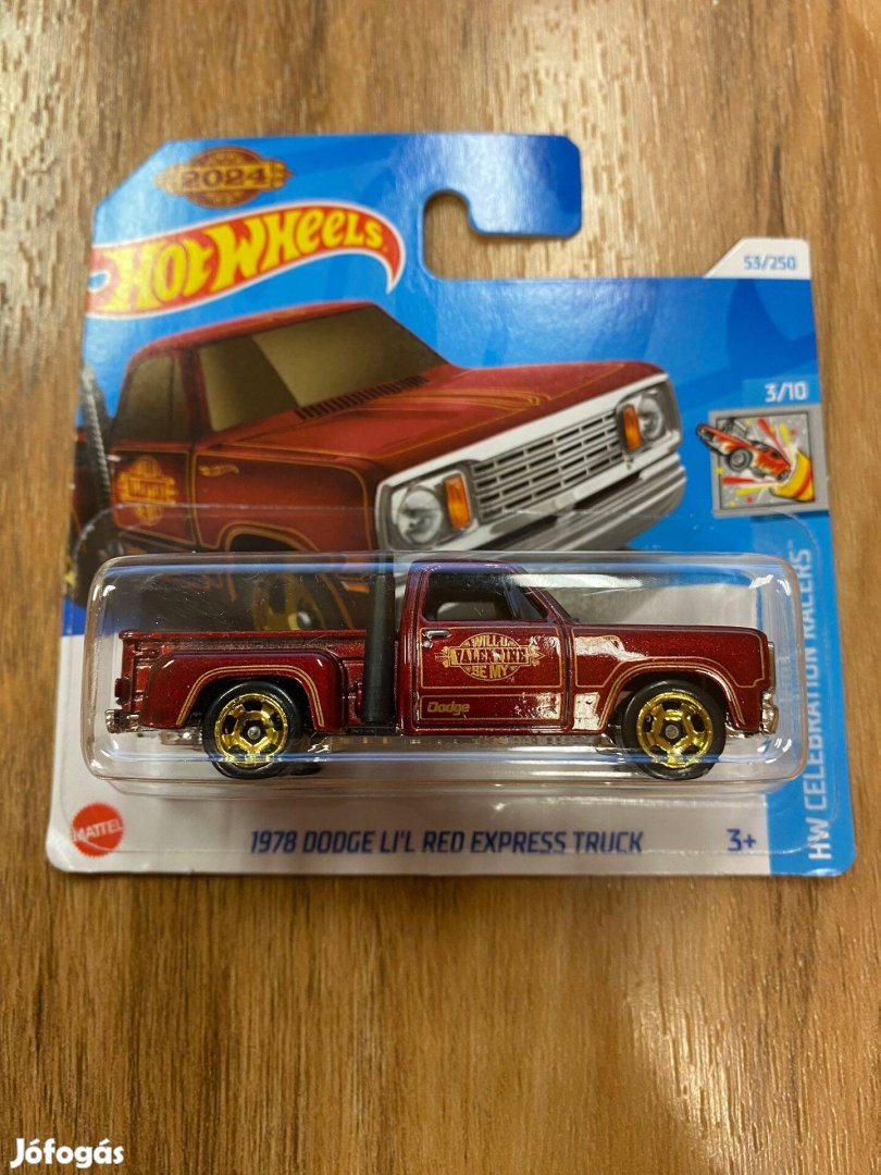 Hot Wheels 1978 Dodge Li'l Red Express Truck (Hry97)