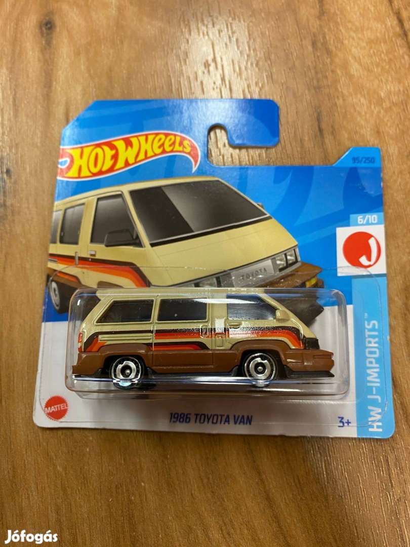 Hot Wheels 1986 Toyota Van (Hkj15)