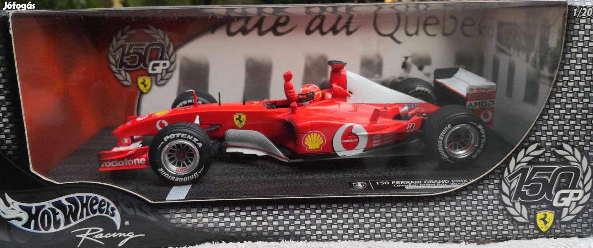 Hot Wheels 1/18 Michael Schumacher F2002 150. Grand Prix Wins