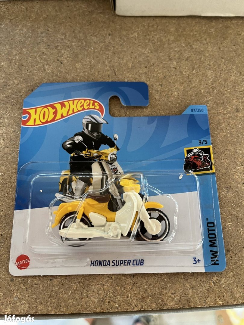 Hot Wheels 2023 - Honda Super Cub Új