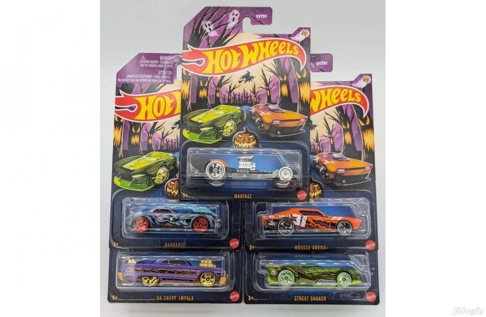 Hot Wheels 2024 Halloween 5db-os szett