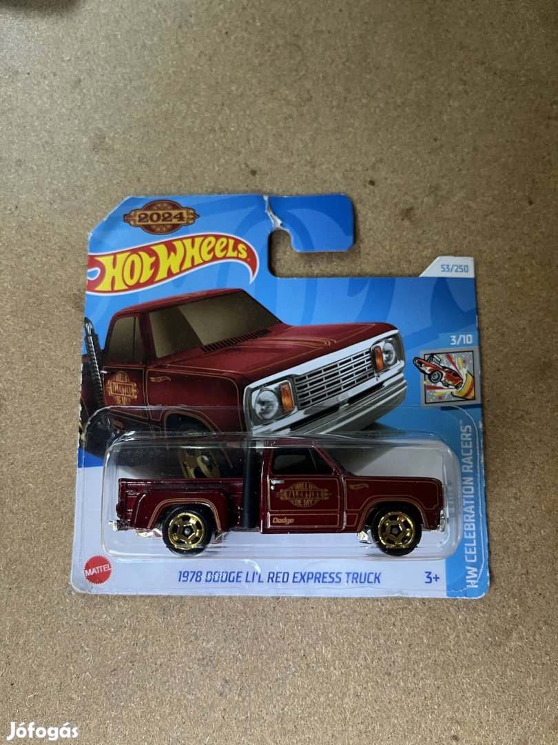 Hot Wheels 2024 - 1978 Dodge Li'l Red Express Truck Új