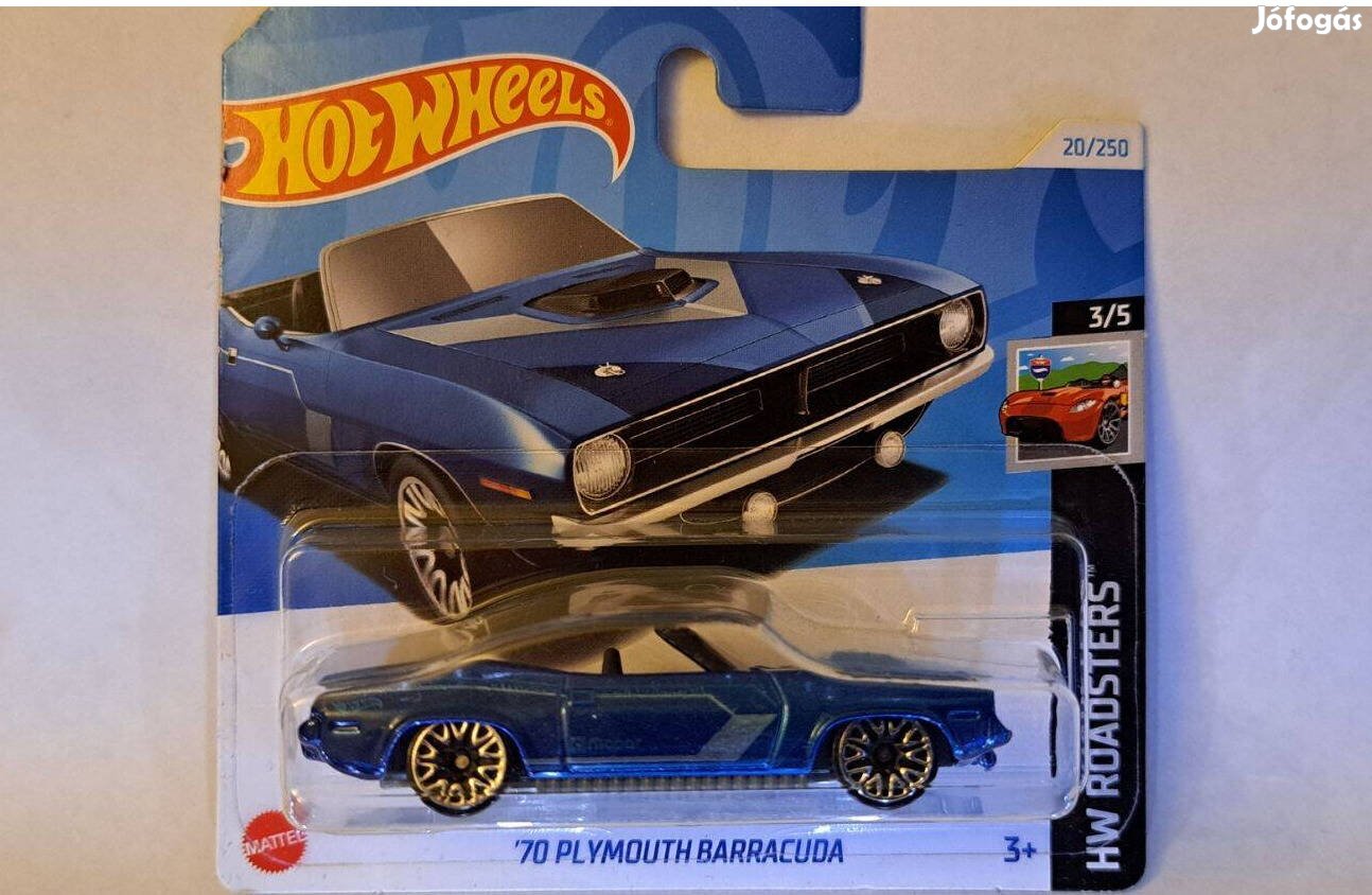 Hot Wheels 2024. '70 Plymouth Barracuda. Csere is!