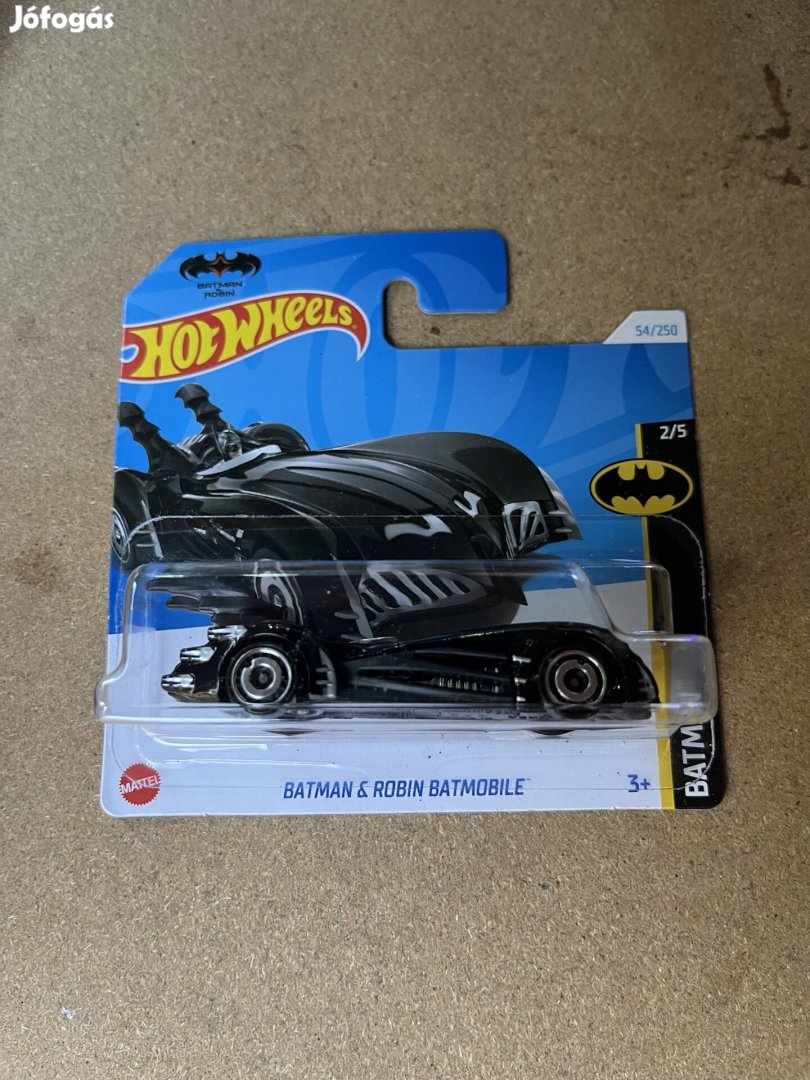 Hot Wheels 2024 - Batman & Robin Batmobile Új