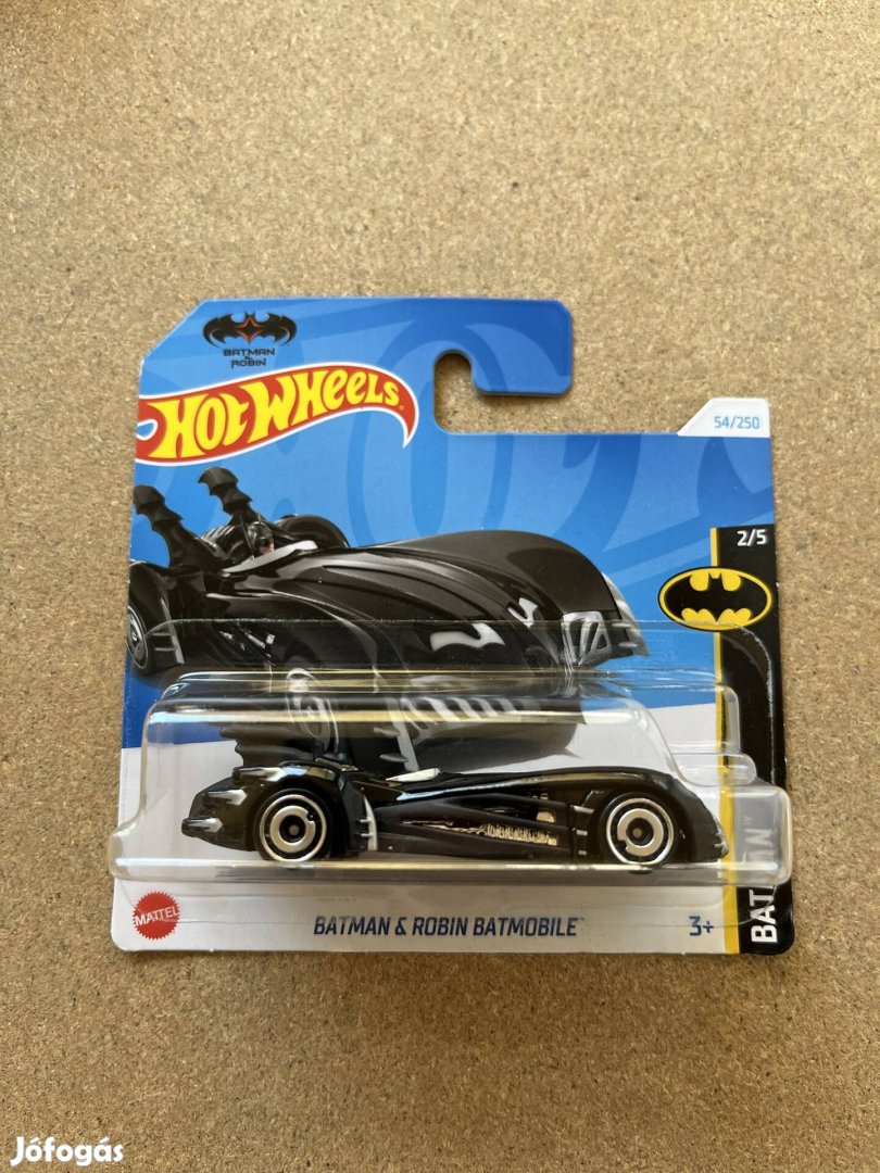 Hot Wheels 2024 - Batman & Robin Batmobile Új