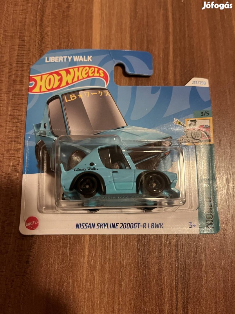 Hot Wheels 2024 - Nissan Skyline 2000GT-R Lbwk Új