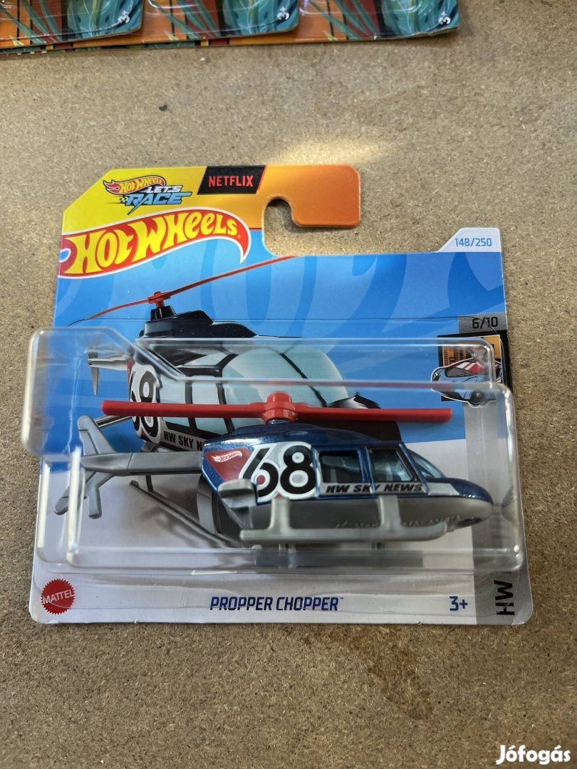 Hot Wheels 2024 - Propper Chopper Új