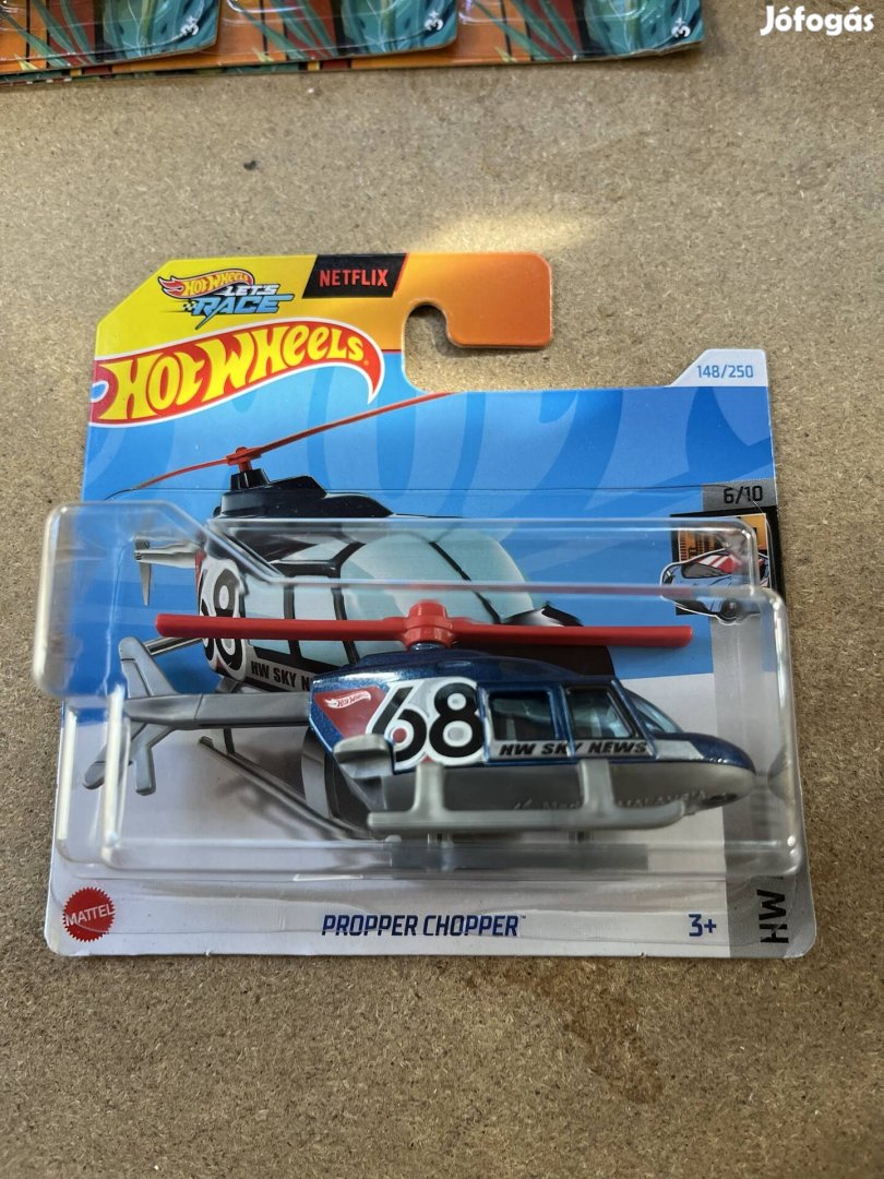 Hot Wheels 2024 - Propper Chopper Új