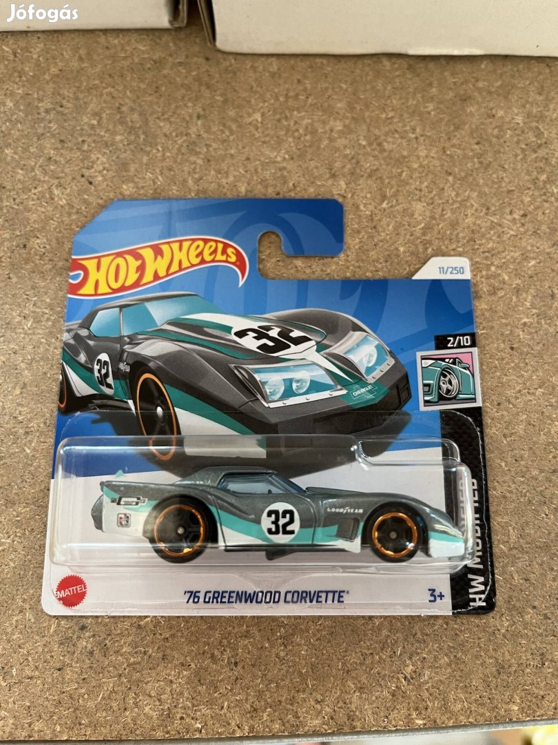 Hot Wheels 2024 - '76 Greenwood Corvette Új