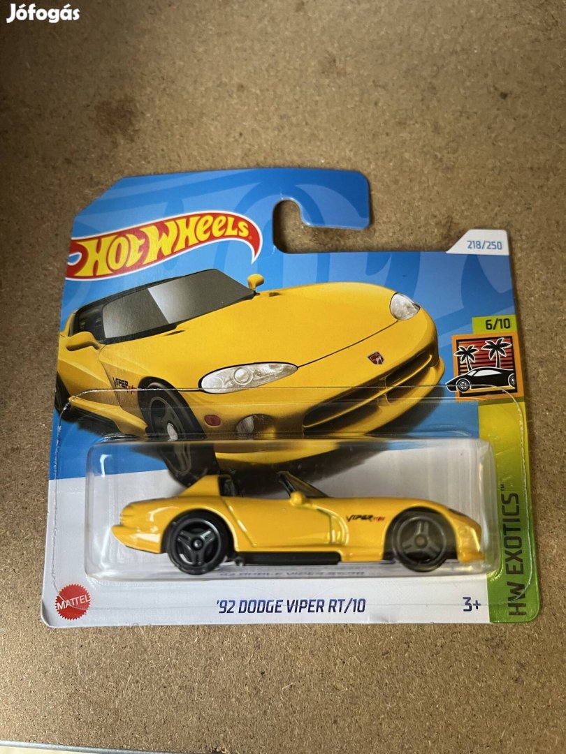 Hot Wheels 2024 - '92 Dodge Viper RT/10 Új