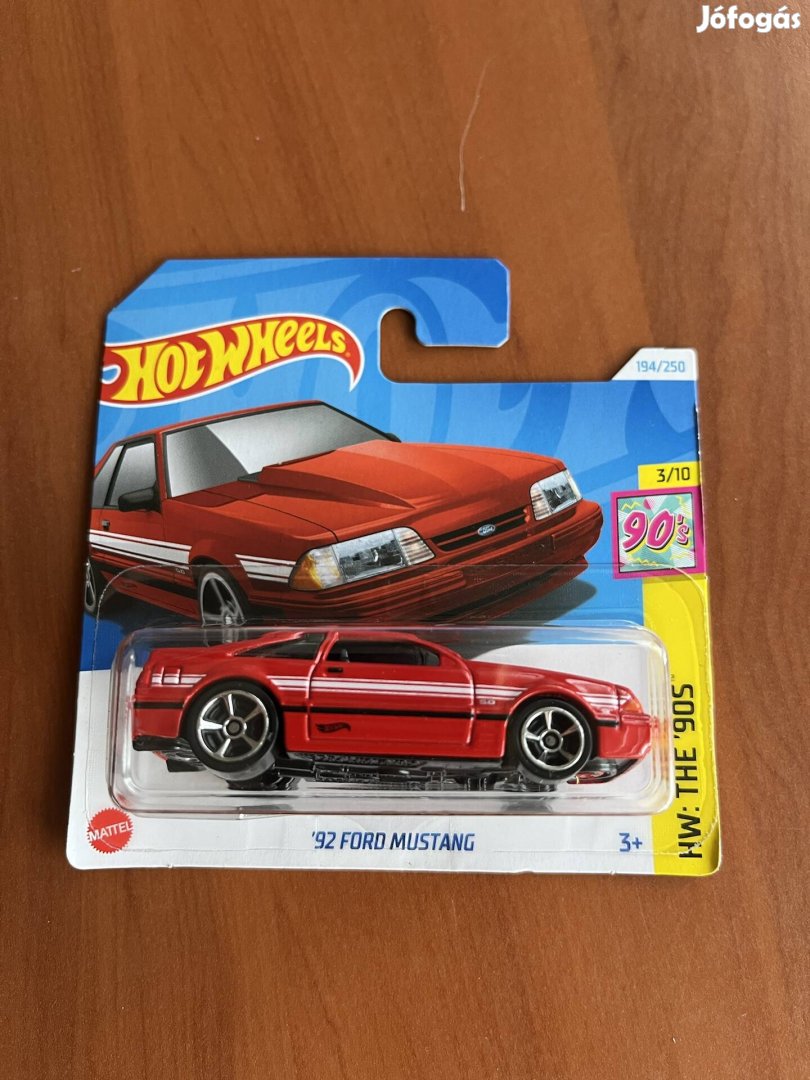 Hot Wheels 2024 - '92 Ford Mustang Új