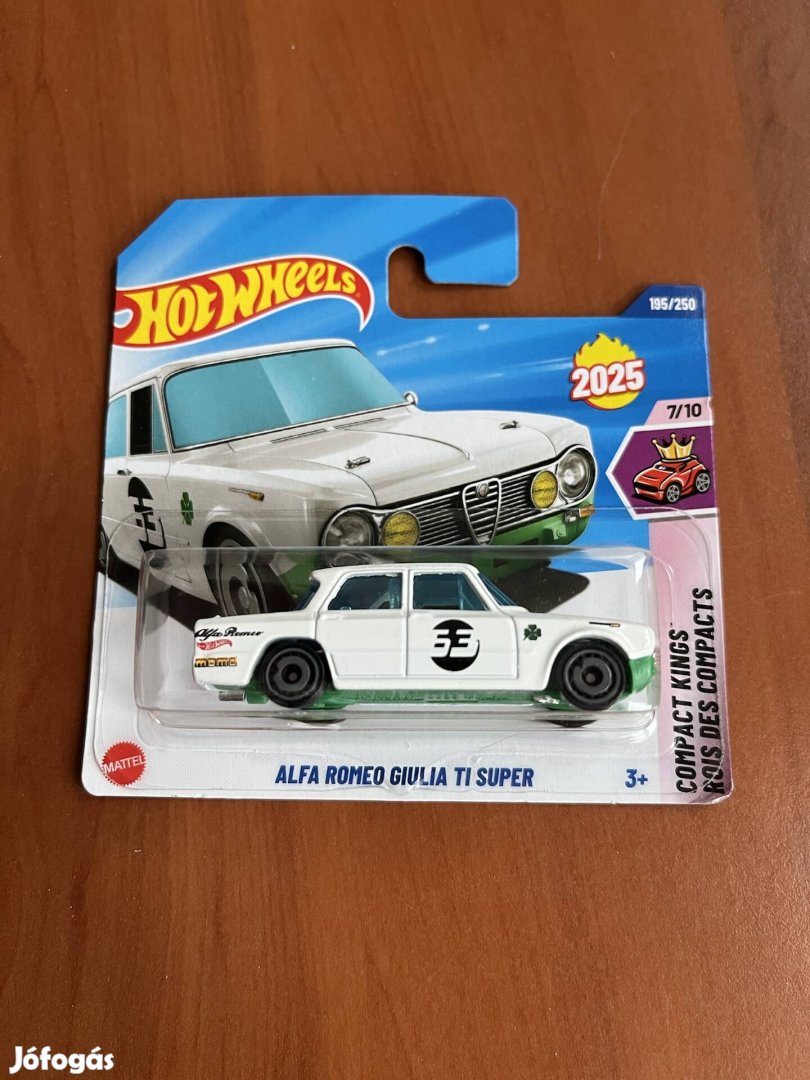 Hot Wheels 2025 - Alfa Romeo Giulia Ti Super Új