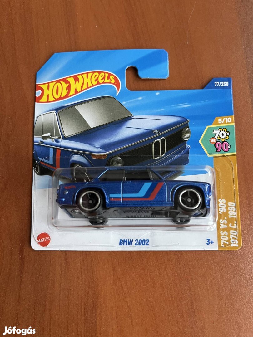 Hot Wheels 2025 - BMW 2002 kék Új