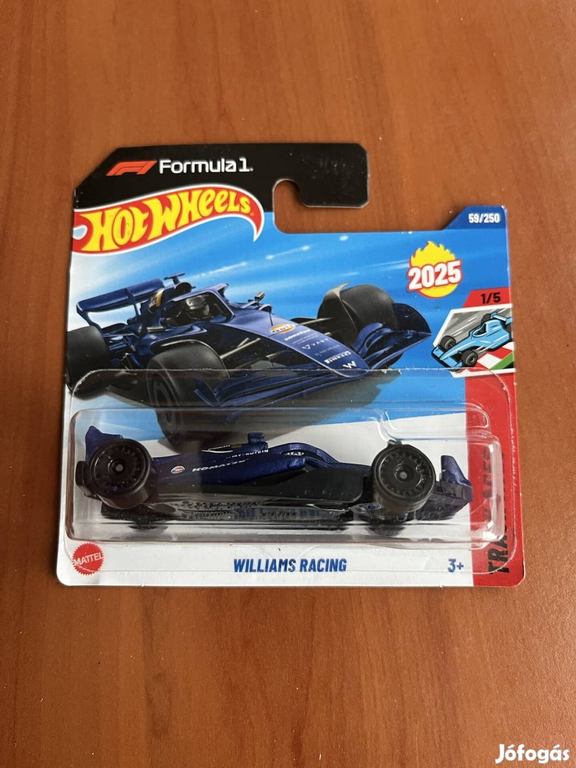 Hot Wheels 2025 - Formula 1 Williams Racing Új