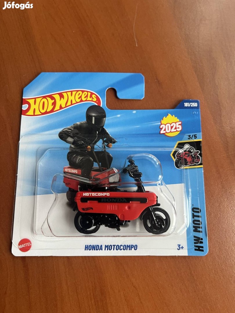 Hot Wheels 2025 - Honda Motocompo Új