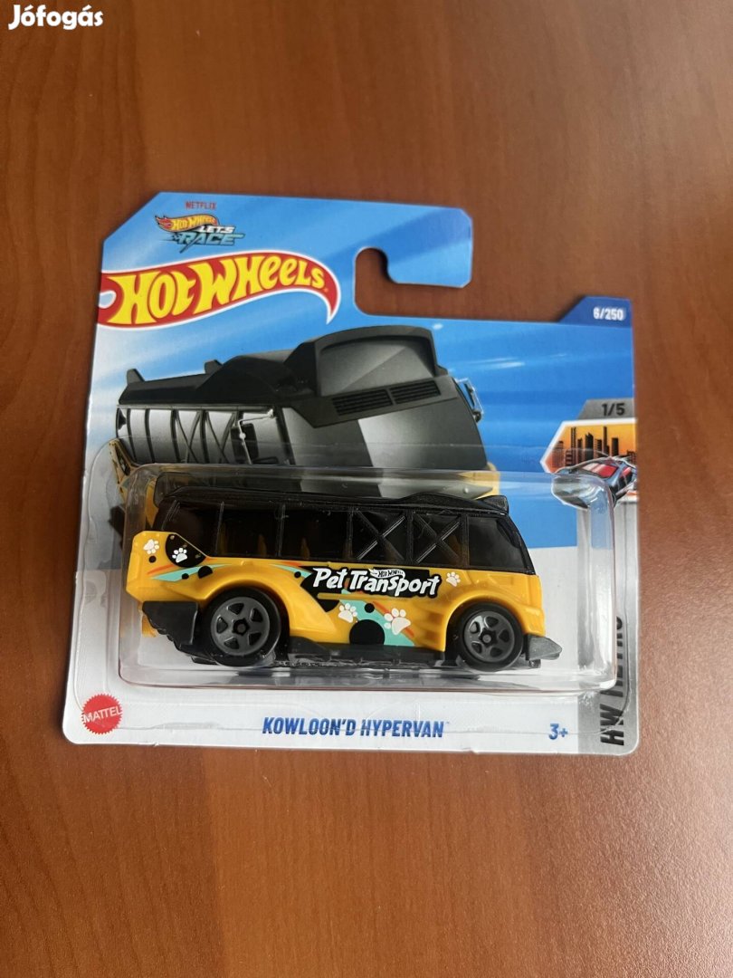 Hot Wheels 2025 - Netflix Kowloon'd Hypervan Új