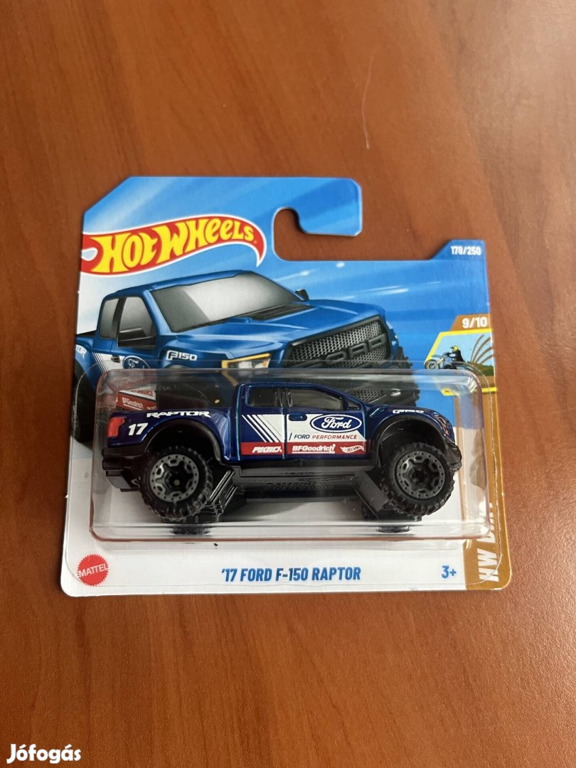 Hot Wheels 2025 - '17 Ford F-150 Raptor Új