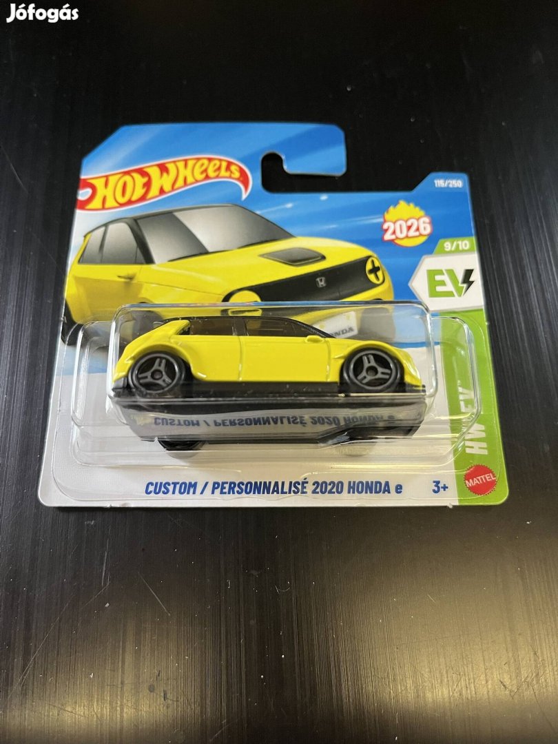 Hot Wheels 2026 - Custom 2020 Honda E Új