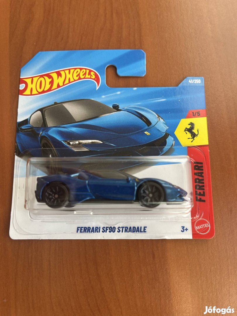 Hot Wheels 2026 - Ferrari SF90 Stradale kék Új